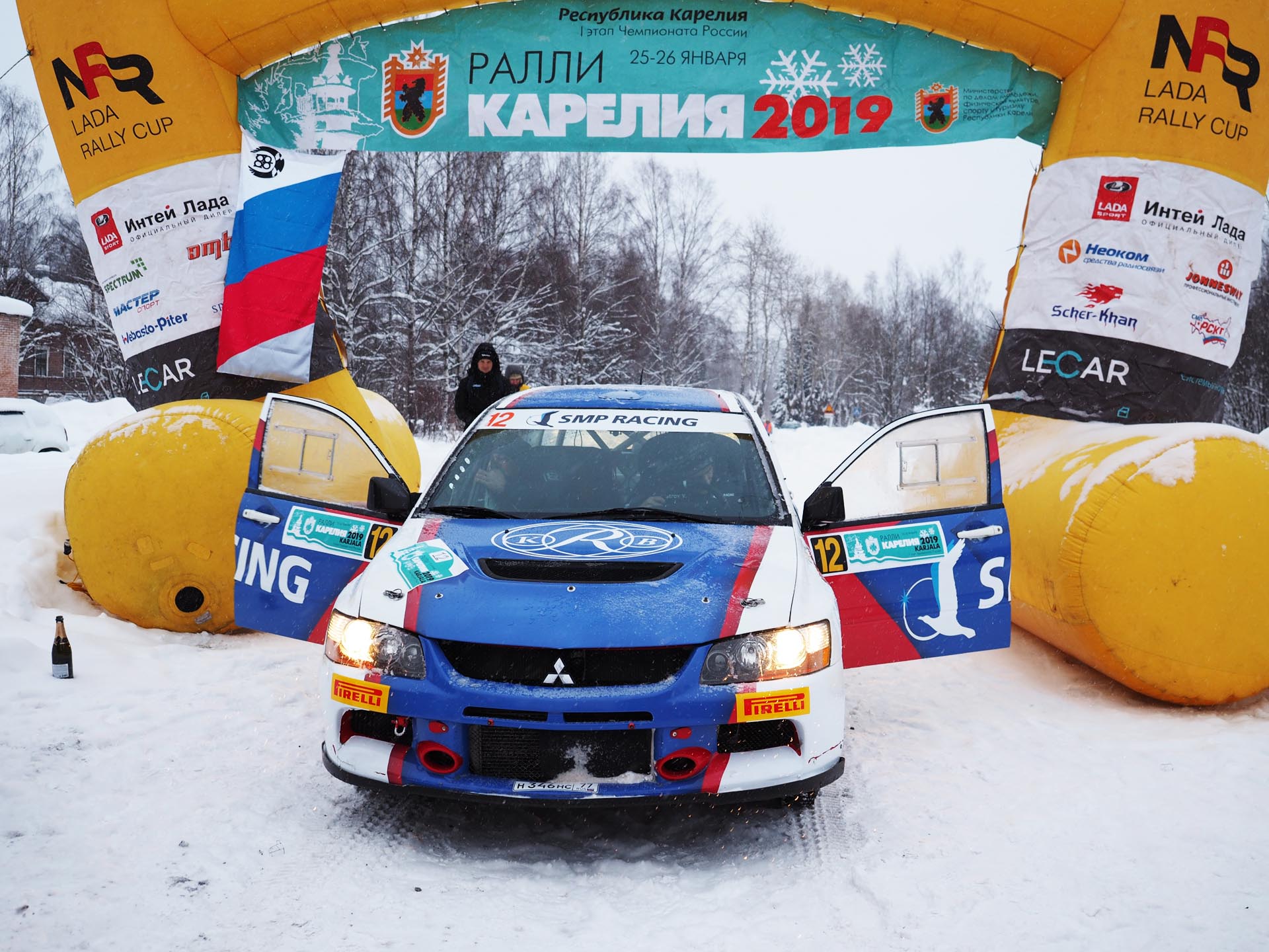 Vitaly Petrov. SMP Racing. Rally Karelia 2019. Day 2.