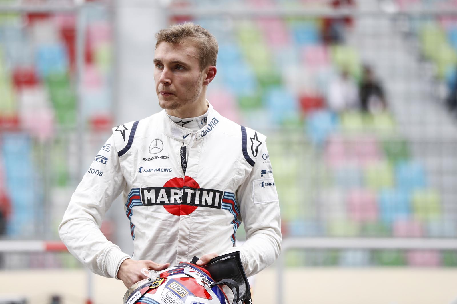 Sergey Sirotkin. Formula 1 Azerbaijan Grand Prix. 2018