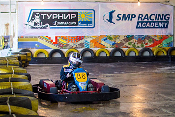 Продолжается этап обучения в рамках 2 турнира по картингу «SMP Racing / Газпром-детям»
