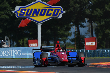 ВИДЕО: Михаил Алёшин вынужден был досрочно завершить гонку этапа IndyCar