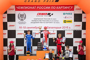 Пилоты SMP Racing стали победителями Первенства России по картингу