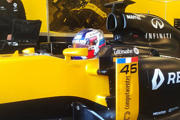 Сергей Сироткин провел тесты за рулём Renault E20 2012 на треке Paul Ricard