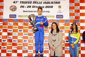 Кирилл Смаль выиграл картинговый турнир Trofeo delle Industrie