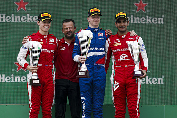 Роберт Шварцман – победитель первой гонки уикенда Формулы 3 в Италии