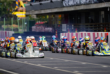 Kiril Smal finished fourth in the final round of the FIA ​​Karting World Championship