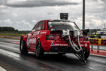 A new record of Russia for front-wheel-drive cars at the second round of the Russian Drag Racing Championship SMP RDRC