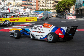 Alexander Smolyar takes pole position in the Formula Renault Eurocup qualifying session at Monaco