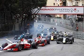 Роберт Шварцман занял четвертое место в третьей гонке Формулы 2 в Монако