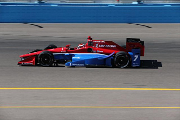 Михаил Алёшин завершил квалификационные заезды перед вторым этапом IndyCar