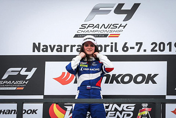  Irina Sidorkova made her debut in the 2019 F4 Spanish Championship