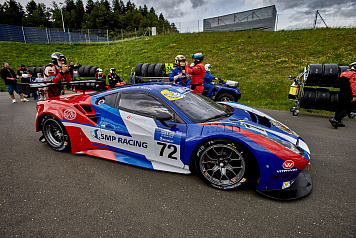 Экипаж 72 лучший в практиках GT3 Le Mans Cup